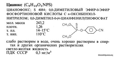 Цианокс (C9H10O3NPS)