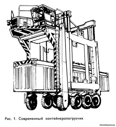 Современный контейнеропогрузчик «Ванкерриер»